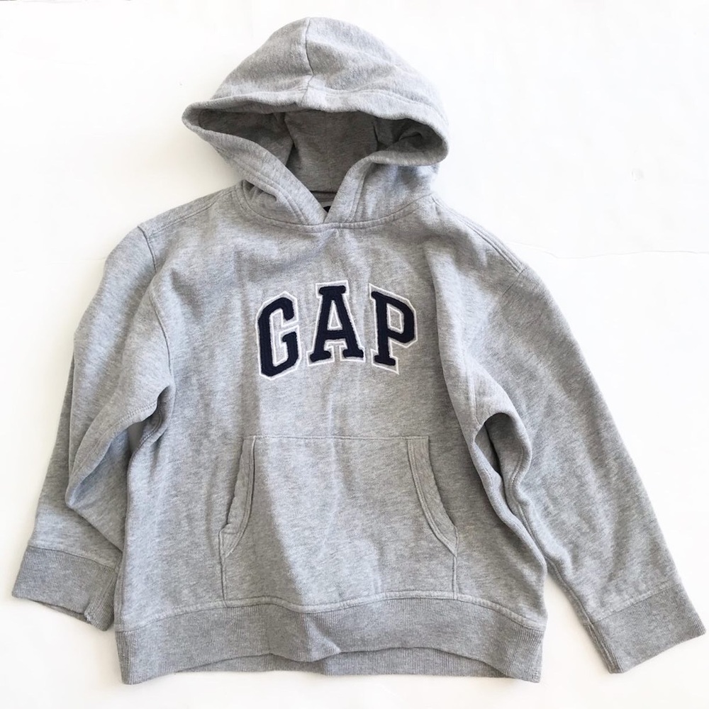 Gap kids outlet spell out hooded sweatshirt VGUC M(8Y)